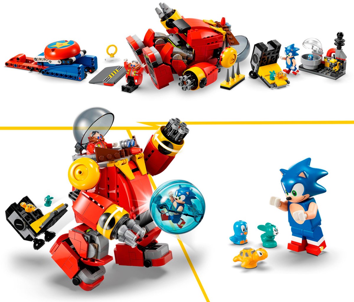 LEGO Sonic The Hedgehog™ Sonic Vs. Dr. Eggmans Eirobot - 76993 | Uw ...