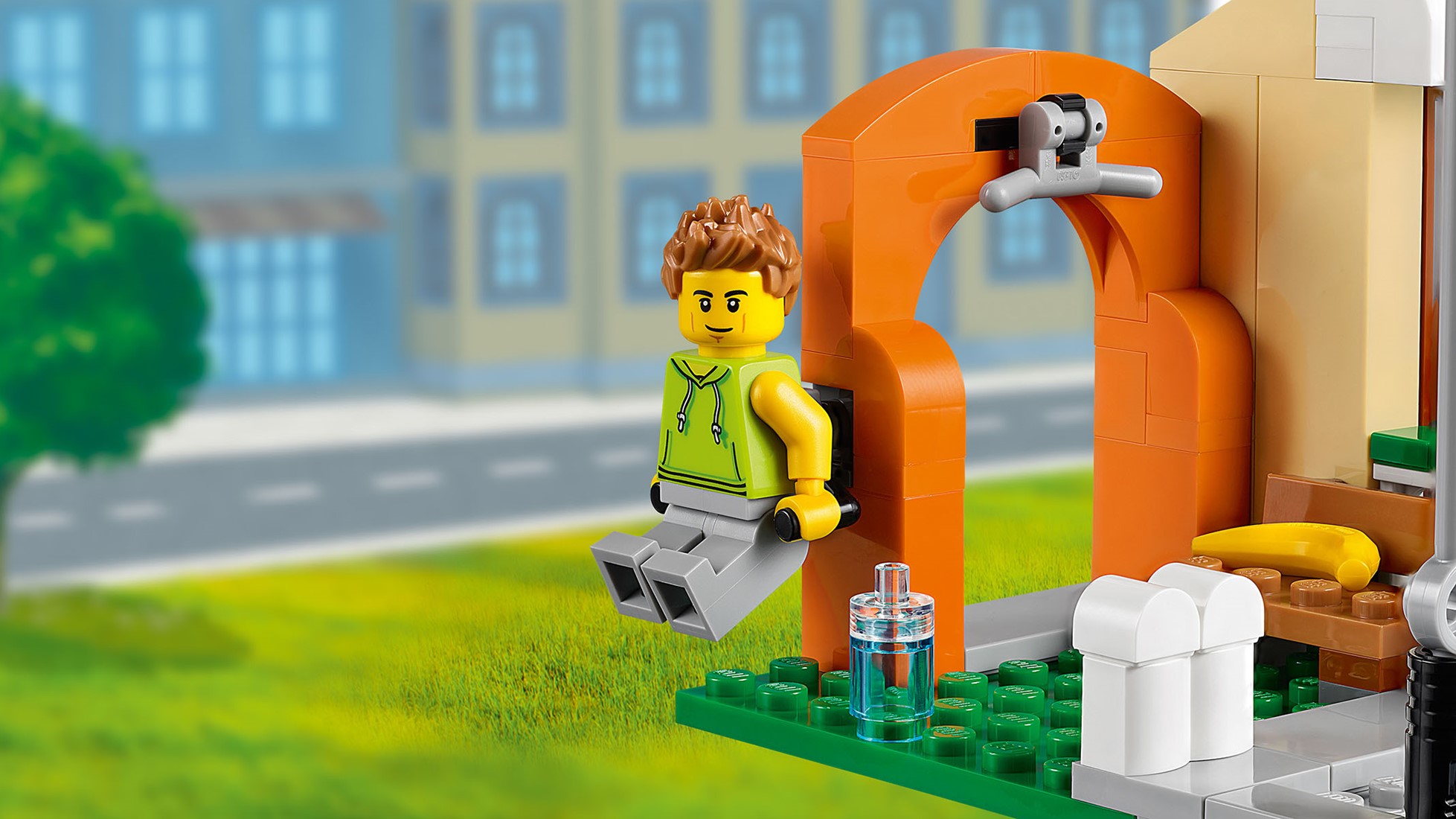 koppeling Demon Play Edele LEGO City Winkelstraat - 60306 | Uw speelgoed en LEGO specialist